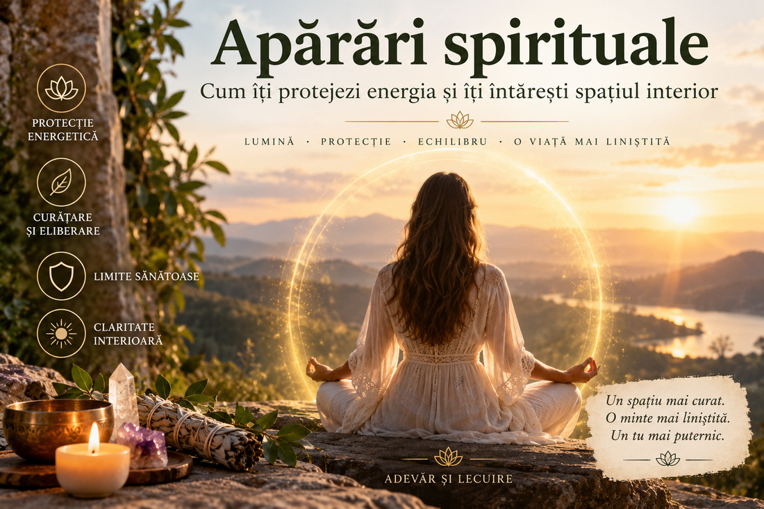 Apărări spirituale: cum îți protejezi energia și îți întărești spațiul interior