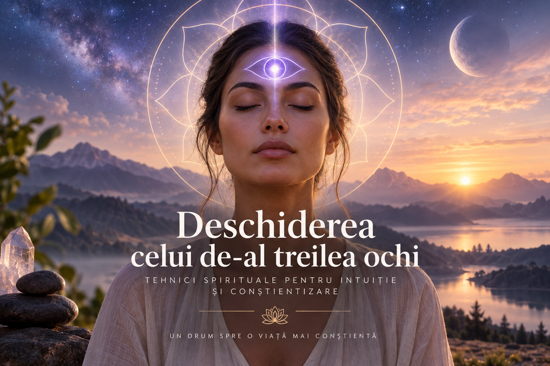 Deschiderea celui de-al treilea ochi – tehnici spirituale pentru intuiție și conștientizare