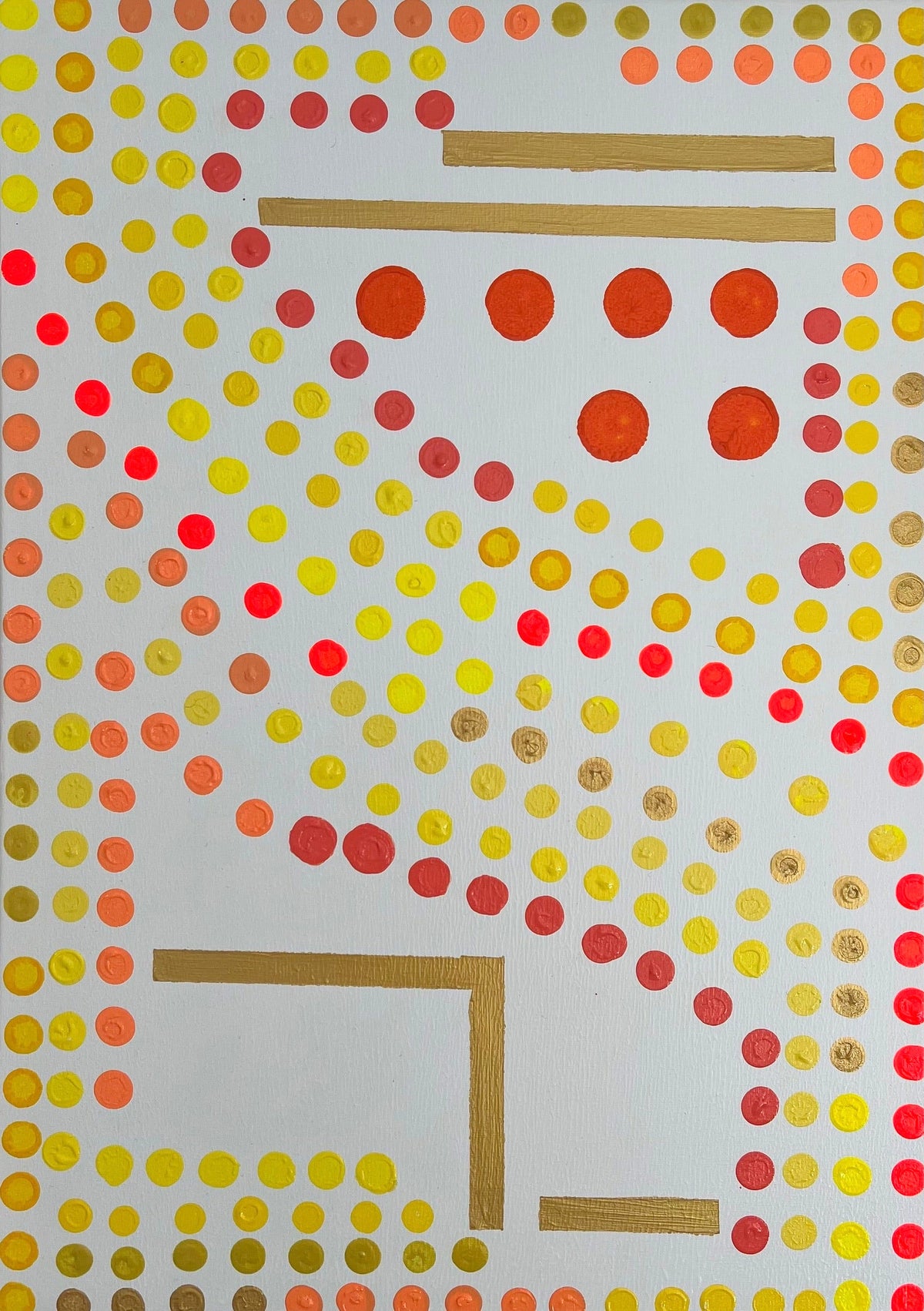 Tablou original 72 – pictură originală în acrilic de Cristina Balan
