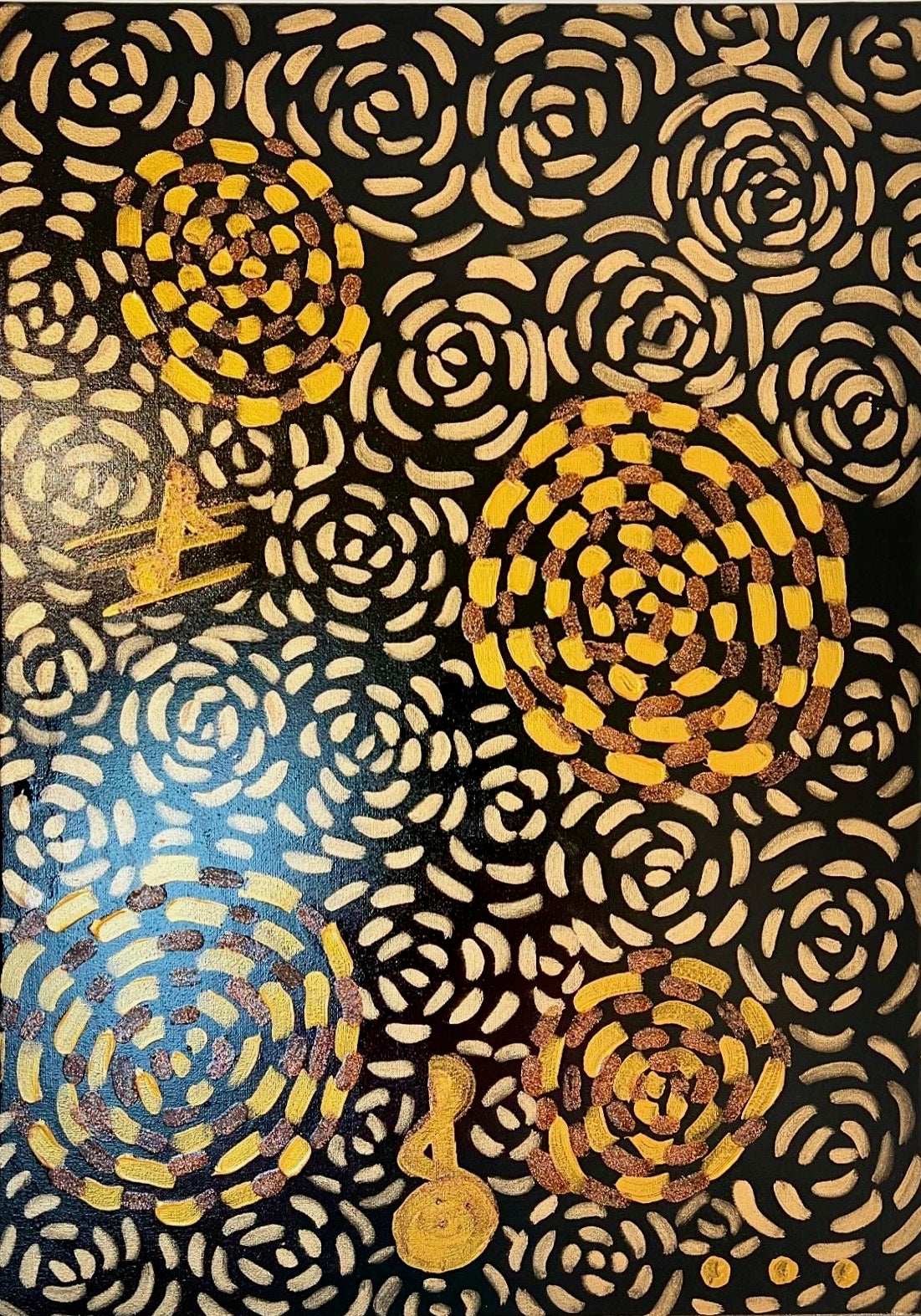 Tablou original 214 – pictură originală în acrilic de Cristina Balan