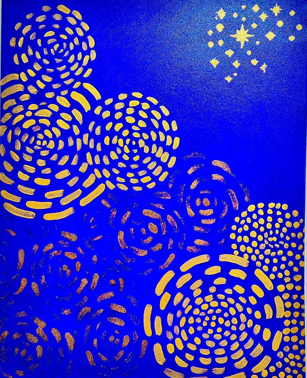 Tablou original 218 – pictură originală în acrilic de Cristina Balan