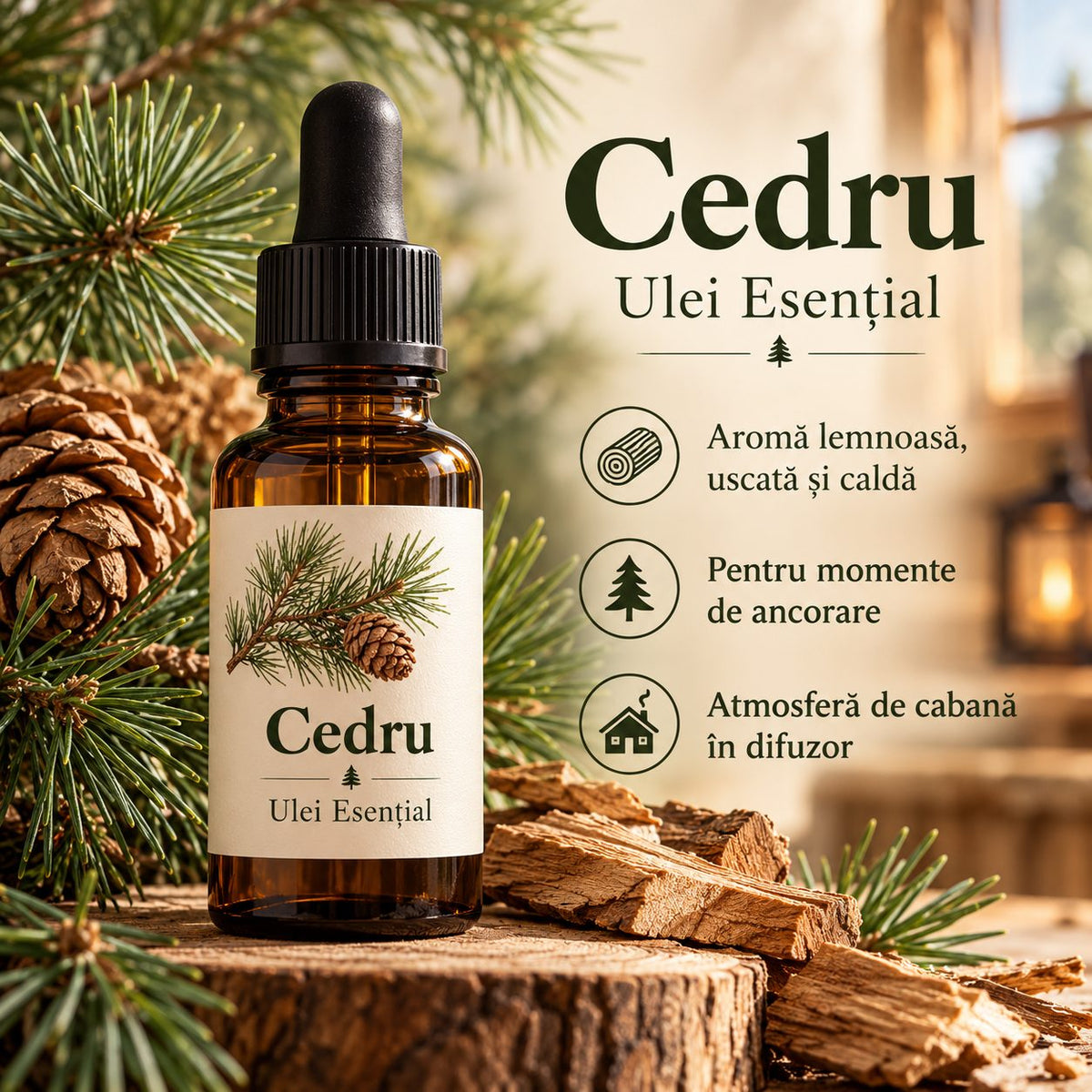 Cedru – Ulei Esențial