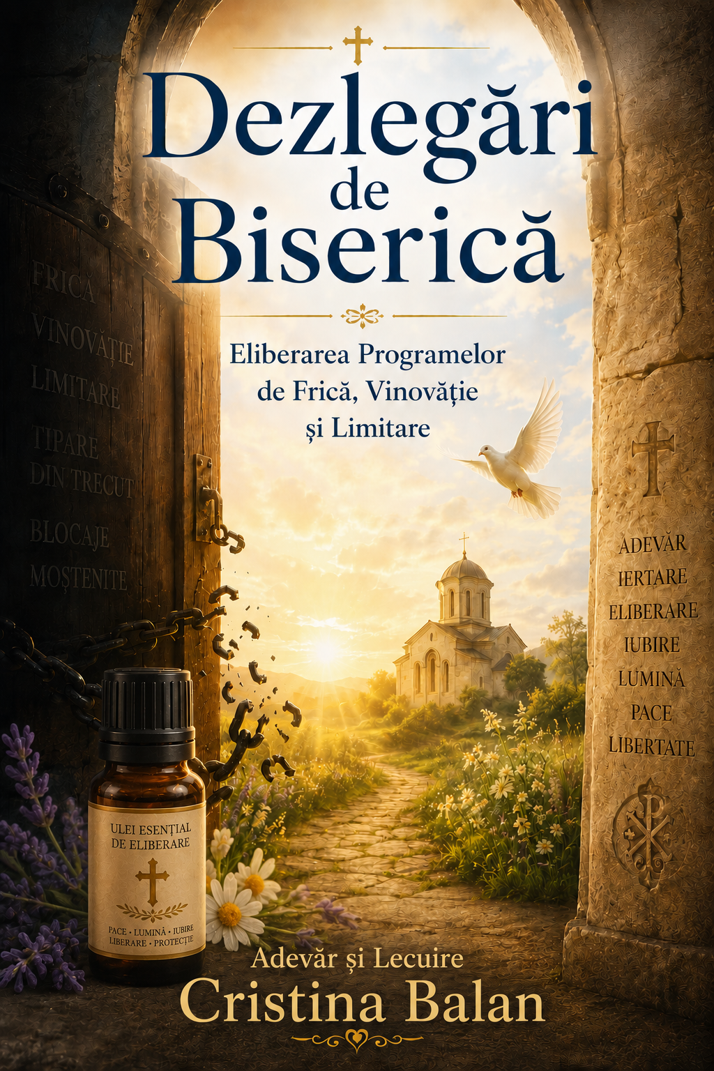 ⛓️ Dezlegări de Biserică – Eliberarea Programelor de Frică, Vinovăție și Limitare (PDF) + Ulei Esențial MUSC