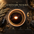 Lumanare Neagra pentru Ritual (8 sau 12 Ore)