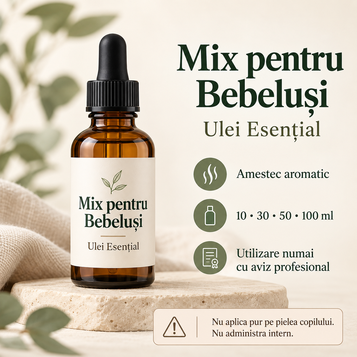 Mix pentru Bebeluși – Ulei Esențial