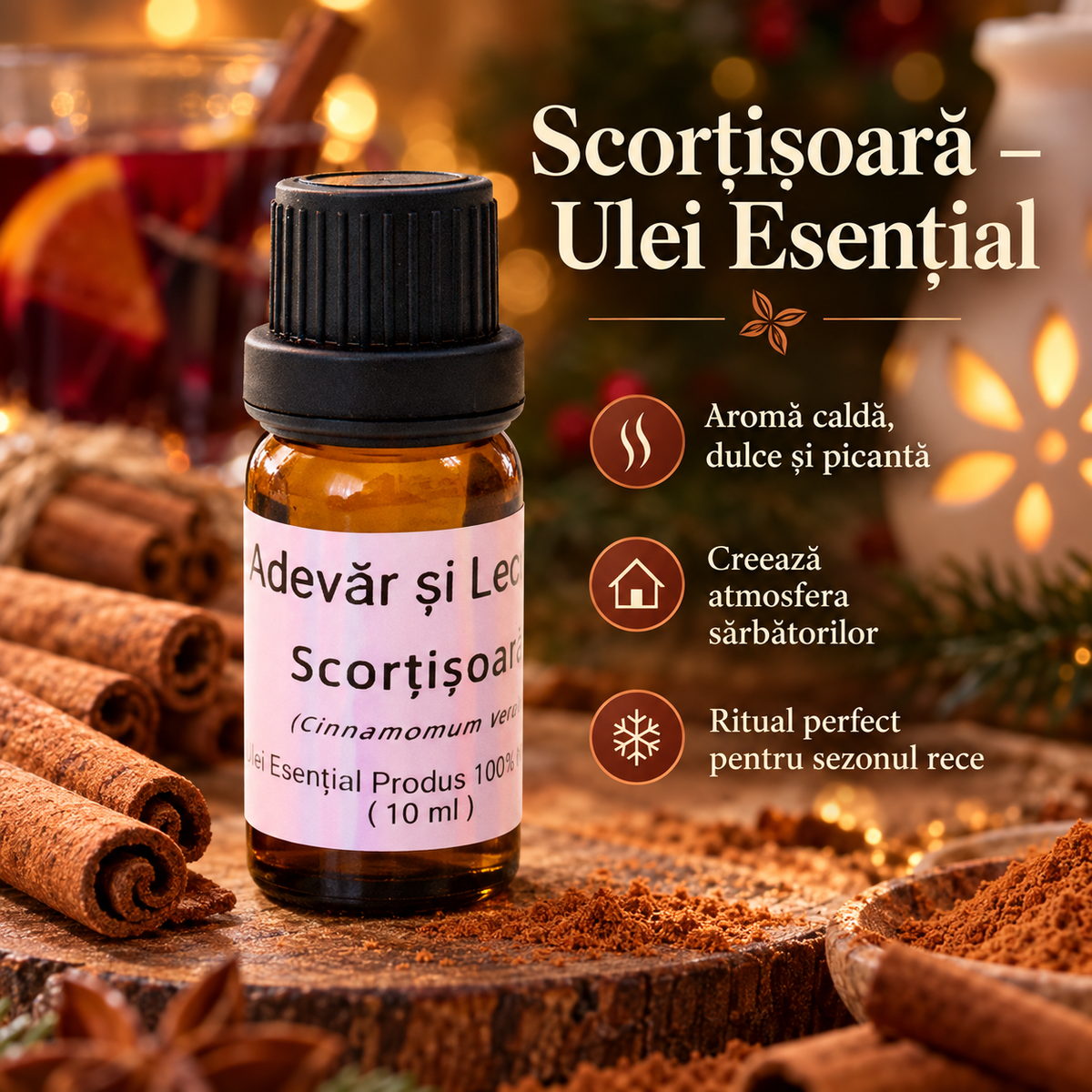 Scorțișoară – Ulei Esențial