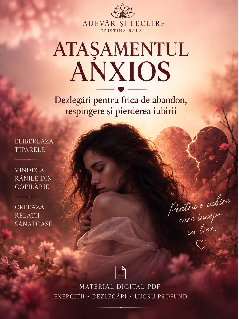 Atașamentul Anxios – material digital PDF