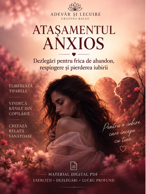Atașamentul Anxios – material digital PDF