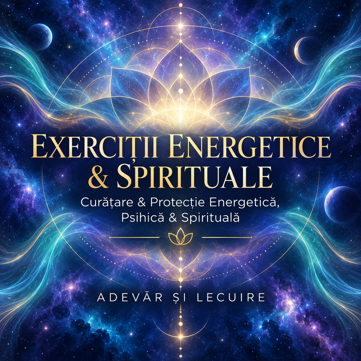 Copertă Exerciții Energetice și Spirituale – Adevăr și Lecuire