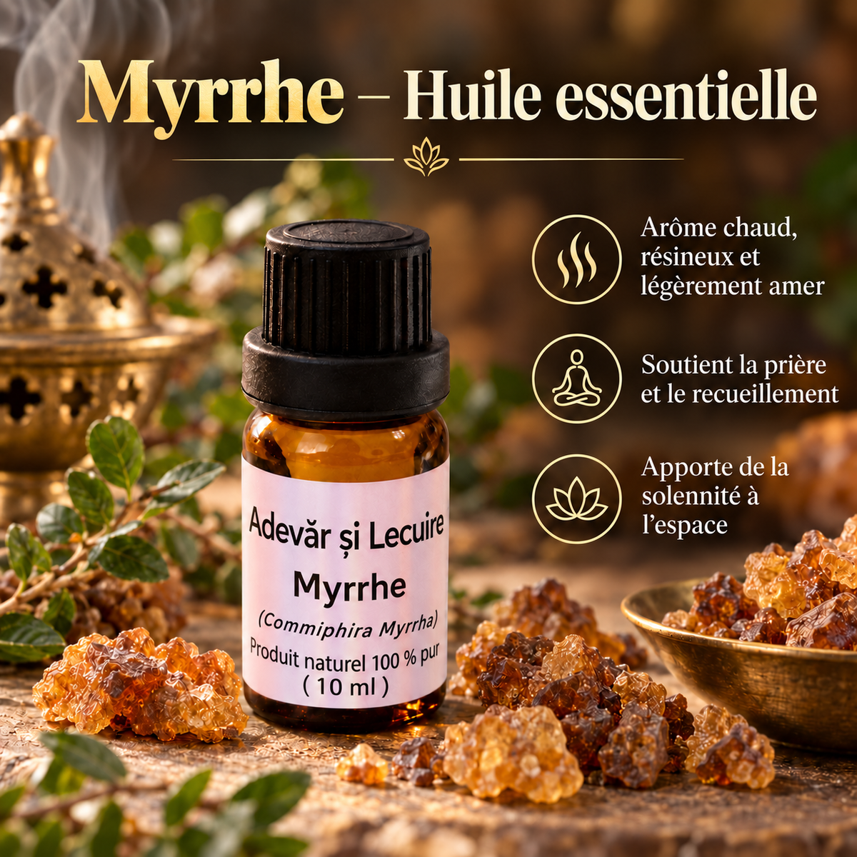 Huile essentielle de myrrhe