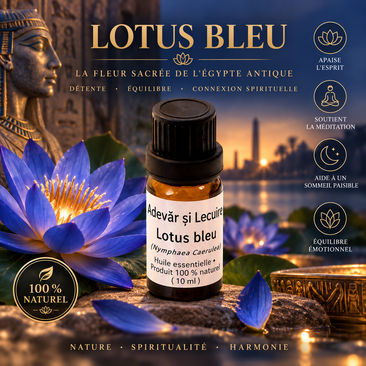 Lotus bleu – Huile essentielle