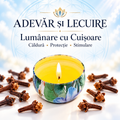 Lumânare cu Cuișoare – Căldură • Protecție • Stimulare – Adevăr și Lecuire
