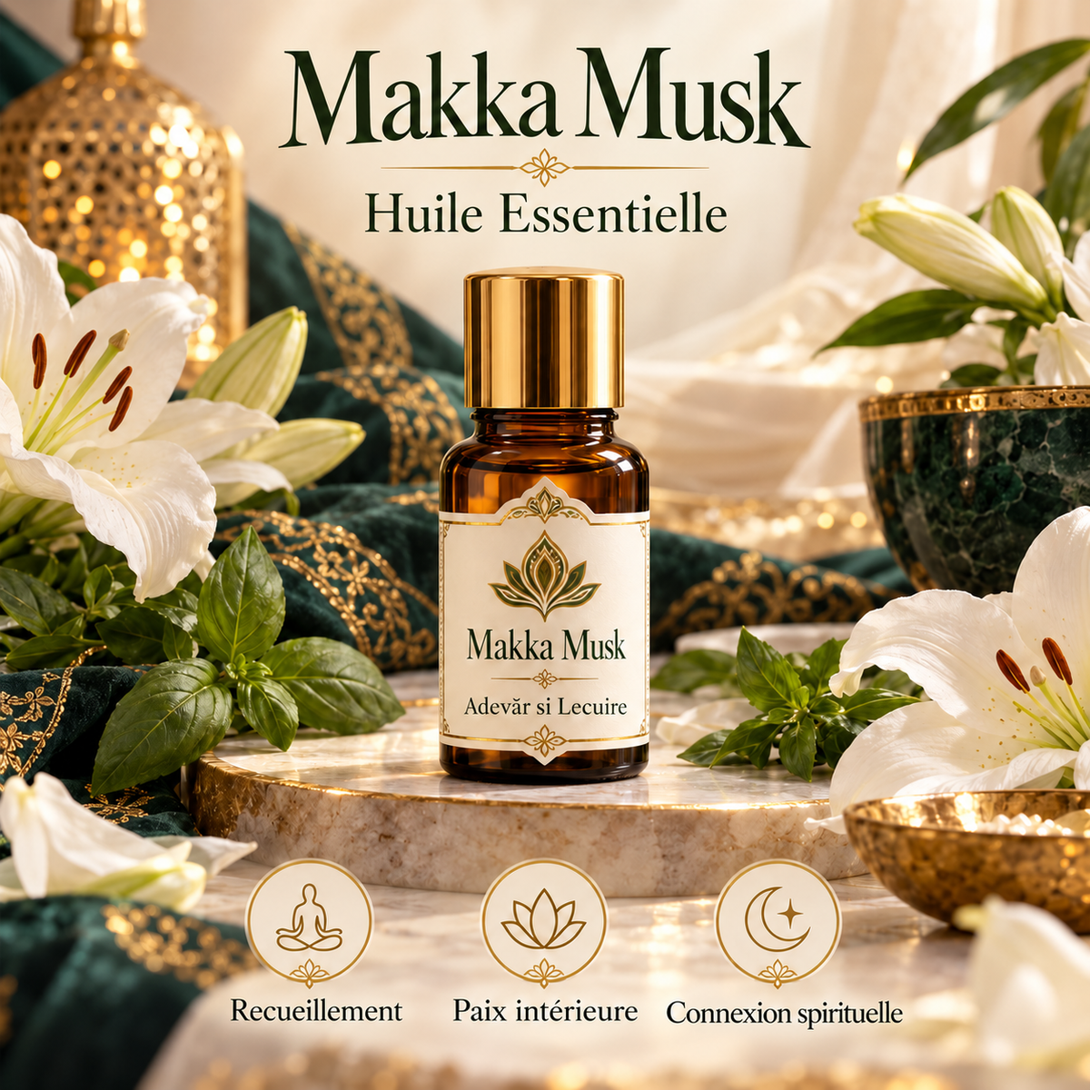 Makka Musk – Huile essentielle : recueillement, paix intérieure et connexion spirituelle