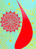 Mandala - Flux de Vindecare și Vibrație Arcturiană – tablou pictat manual – Adevar si Lecuire
