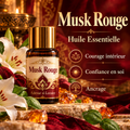 Musk Rouge – Huile essentielle : courage intérieur, confiance en soi et ancrage