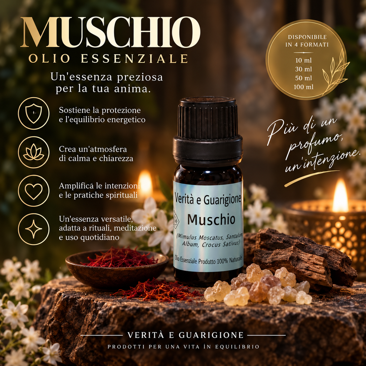Muschio – Olio Essenziale – Verità e Guarigione