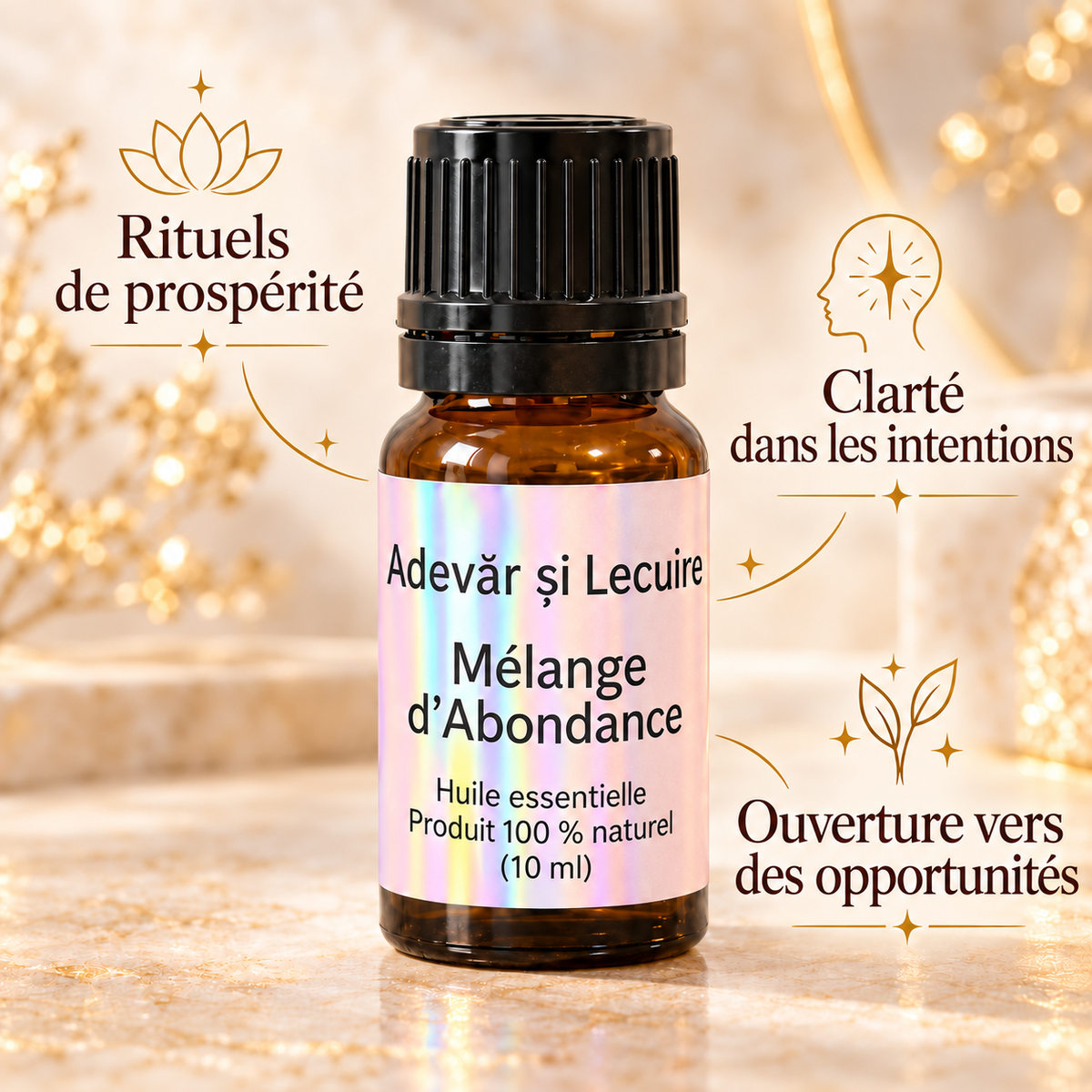 Mélange d’Abondance – Huile essentielle