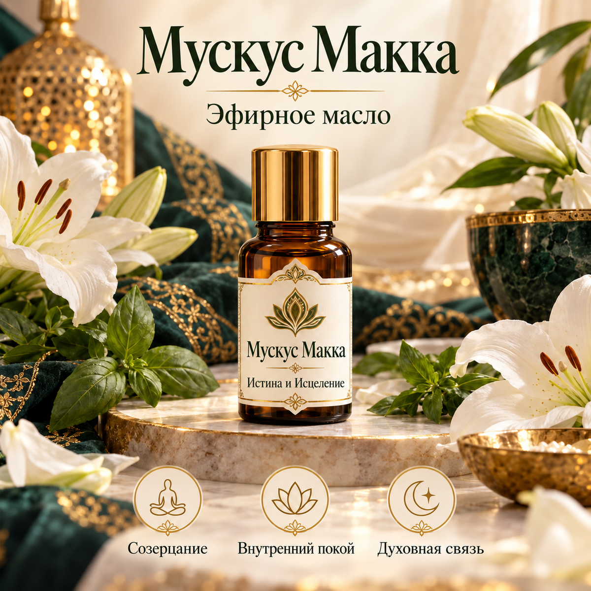 Мускус Макка — эфирное масло — Истина и Исцеление