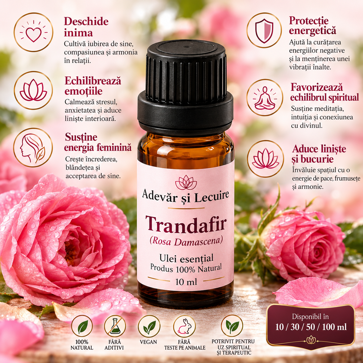 Trandafir – Ulei Esențial