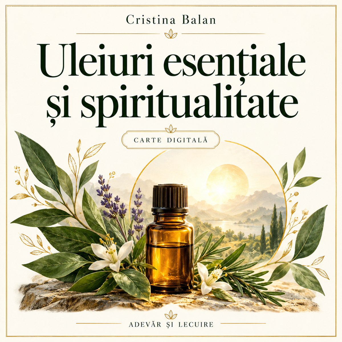 Uleiuri esențiale și spiritualitate – Cristina Balan – Adevăr și Lecuire